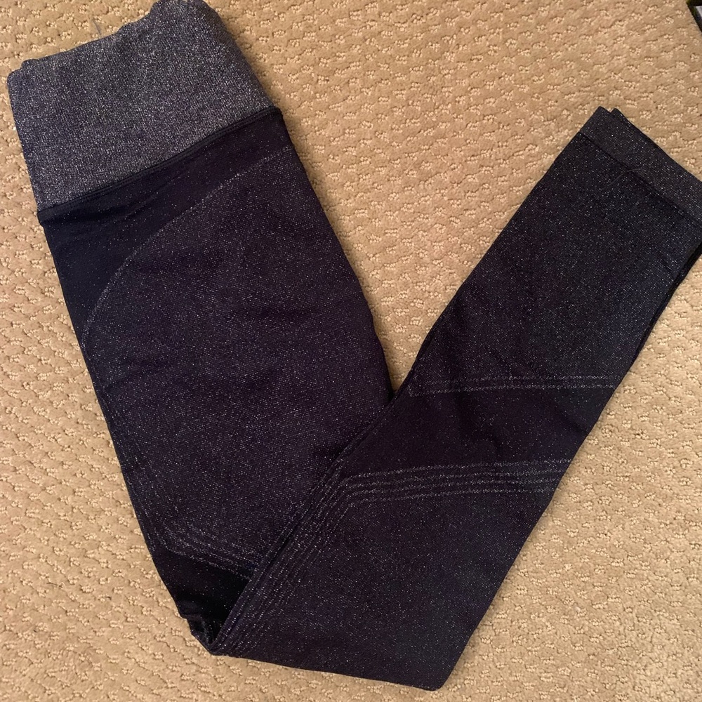 ATHLETA Sparkle/Glitter Leggings